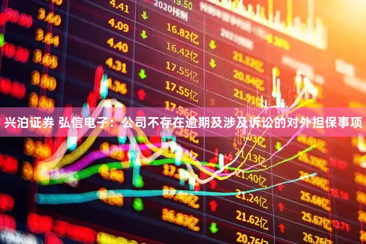 兴泊证券 弘信电子：公司不存在逾期及涉及诉讼的对外担保事项